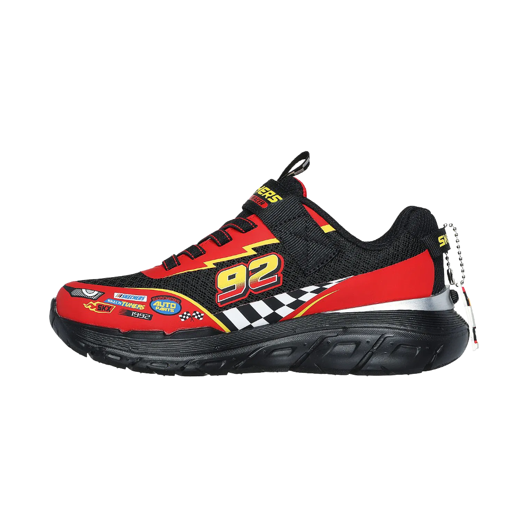 ZAPATILLAS URBANAS SKECHERS TRACKS INFANTIL | 402303L-BKRD - 4