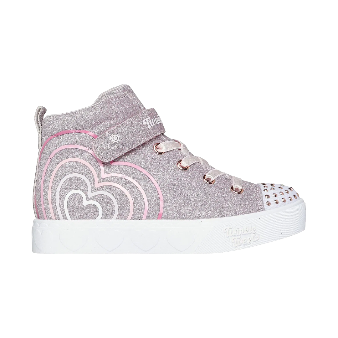 ZAPATILLAS URBANAS SKECHERS HEART STEPS GLOW INFANTIL | 314623L-RSGD - 1