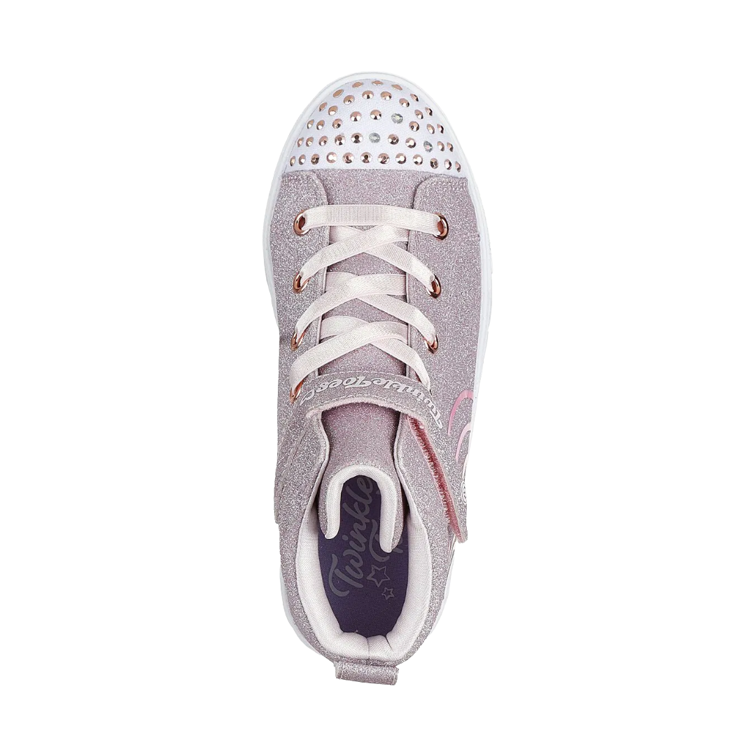 ZAPATILLAS URBANAS SKECHERS HEART STEPS GLOW INFANTIL | 314623L-RSGD - 3
