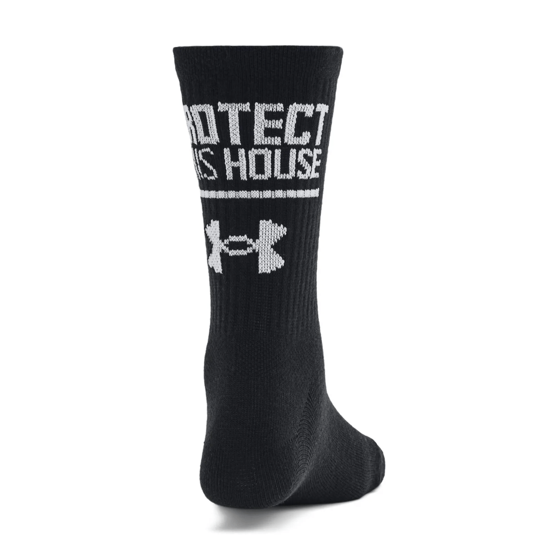 CALCETINES MID UA ESSENTIAL 3 PACK 1382942-001 - 3