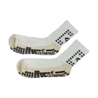 CALCETINES ANTIDESLIZANTES OLYMPHUS WHITE ADULTO 1014027902 - 1