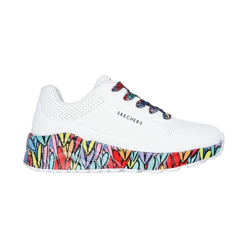 ZAPATILLAS URBANAS SKECHERS UNO LITE SUBTLE LOVE INFANTIL | 314088L-WMLT - 1