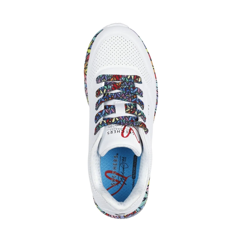 ZAPATILLAS URBANAS SKECHERS UNO LITE SUBTLE LOVE INFANTIL | 314088L-WMLT - 3