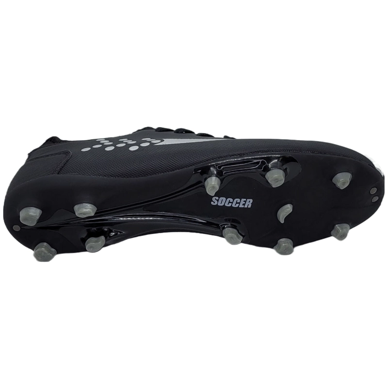 ZAPATILLAS SOCCER FUTBOL BLACK/SILVER ADULTO SP-2 - 3