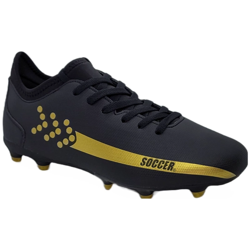 ZAPATILLAS SOCCER FUTBOL BLACK ADULTO SP-1 - 2