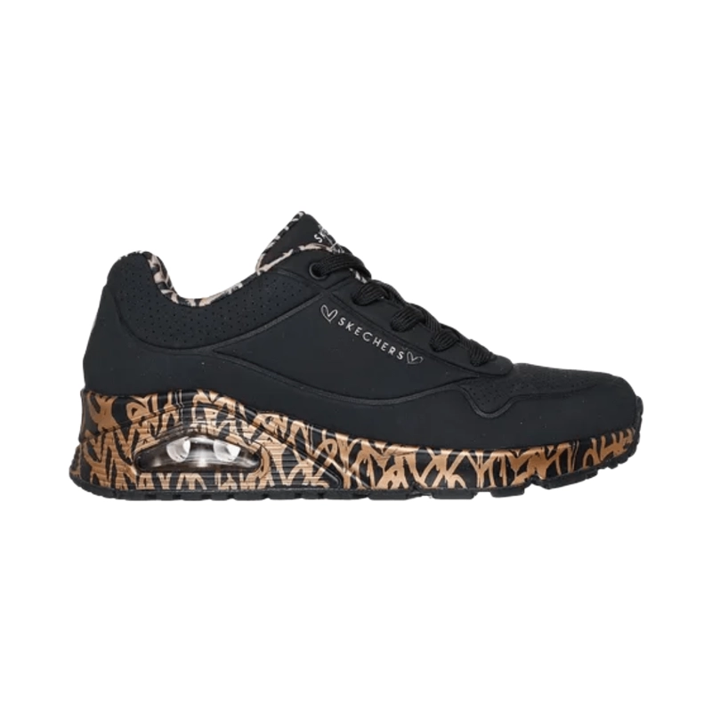 ZAPATILLAS URBANAS SKECHERS UNO X JAMES GOLDCROW MUJER | 155506-BKRG - 1