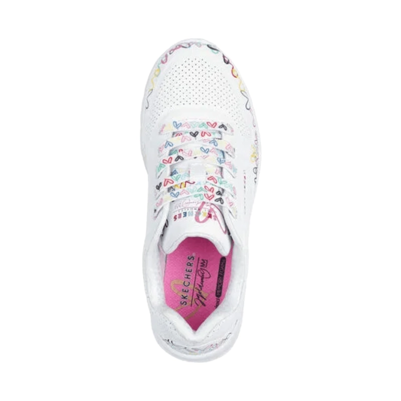 ZAPATILLAS URBANAS SKECHERS UNO LITE INFANTIL 314089L-WMLT - 2