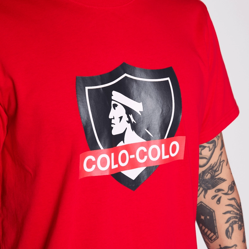 POLERA STREETMACHINE COLO COLO URBANO ESCUDO VERANO | CCPOV2620RO - 3