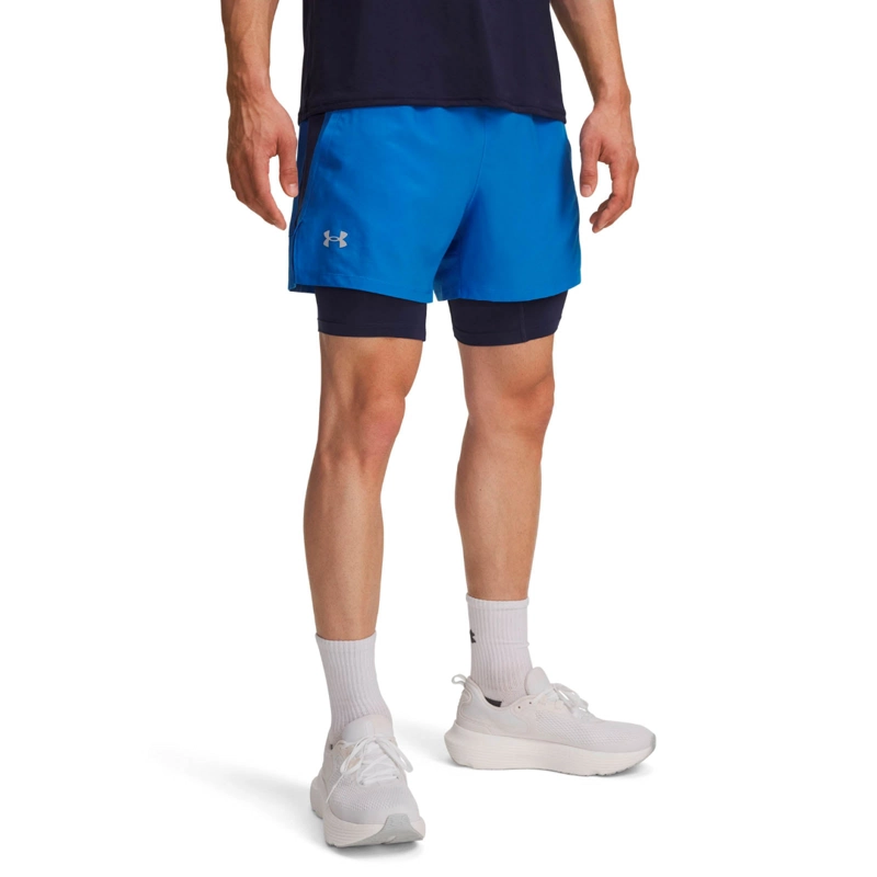 SHORT UNDER ARMOUR LAUNCH HOMBRE 1382640-402 - 1