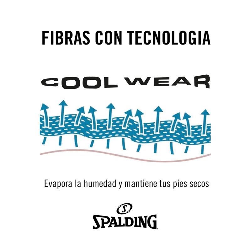 CALCETINES SPALDING DEPORTIVOS INFANTIL | SPSTMES005 - 5