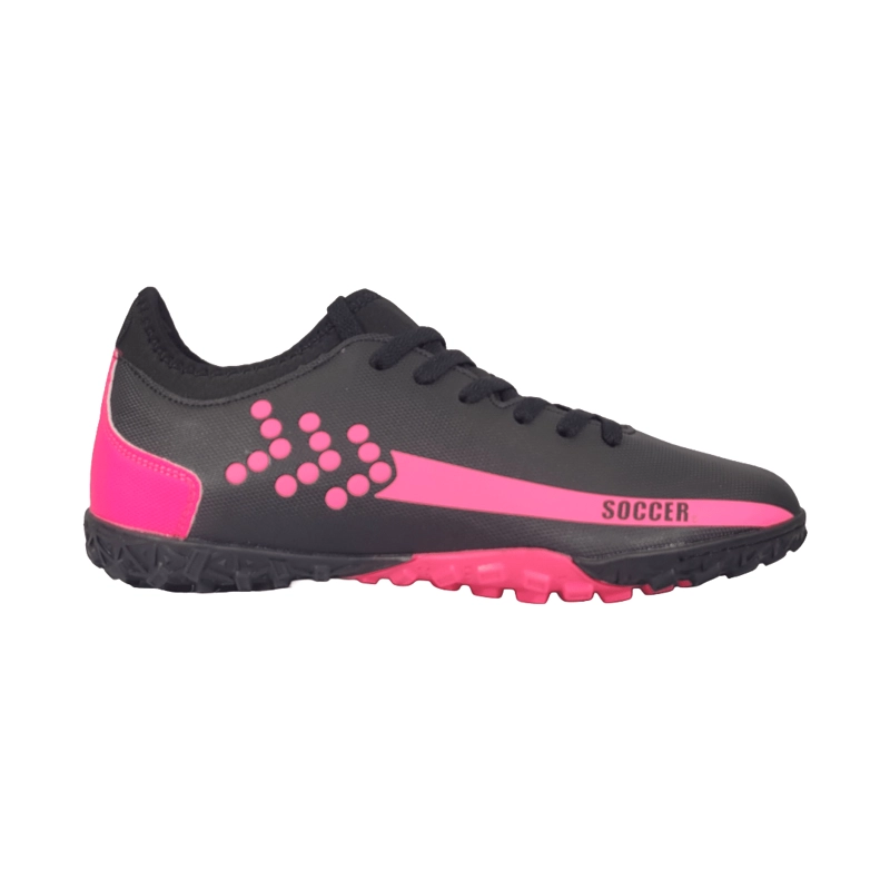 ZAPATILLAS DE BABYFUTBOL SOCCER NEGRO/FUCSIA ADULTO | SB-3 - 1
