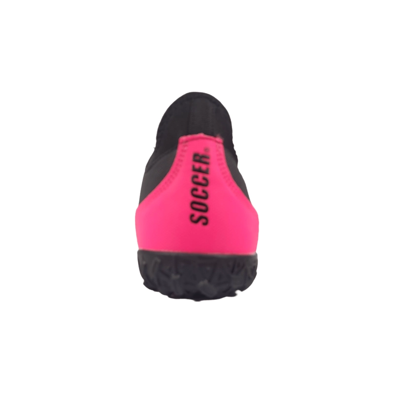 ZAPATILLAS DE BABYFUTBOL SOCCER NEGRO/FUCSIA ADULTO | SB-3 - 5