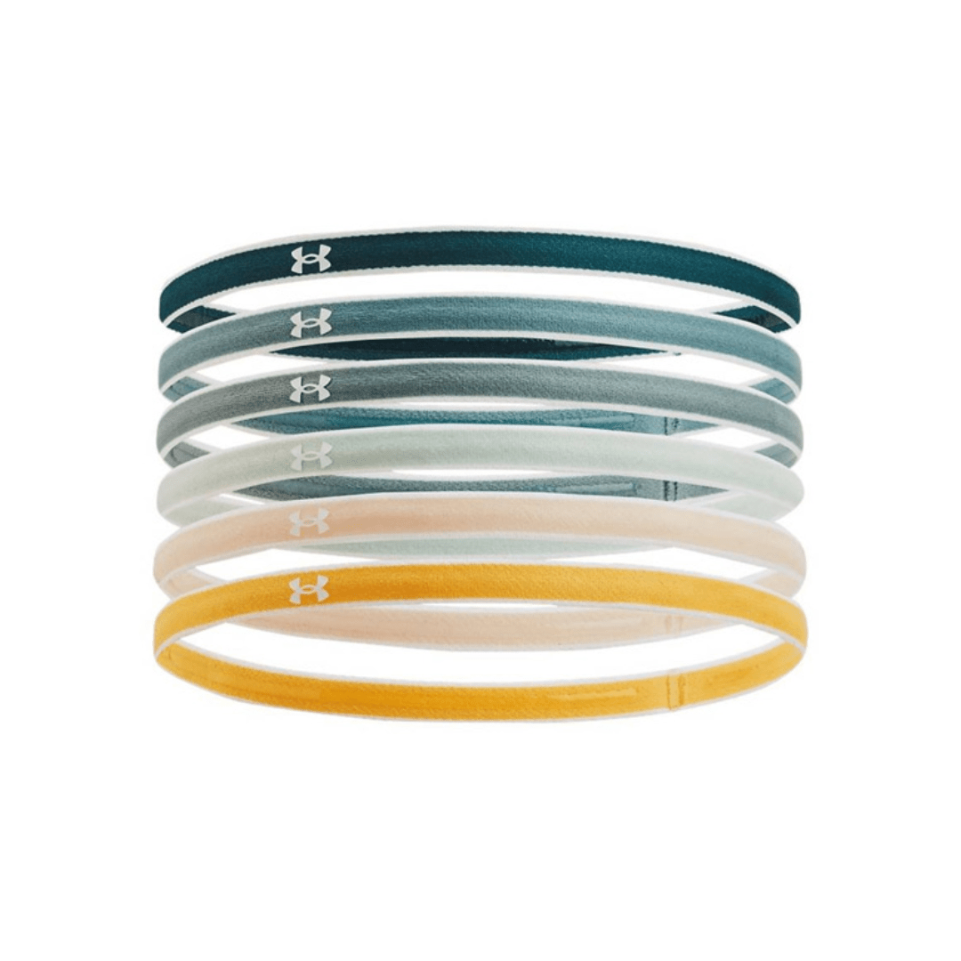 MINI BANDAS DE CABEZA UNDER ARMOUR PAQUETE DE 6 MUJER | 1286016-716 - 1