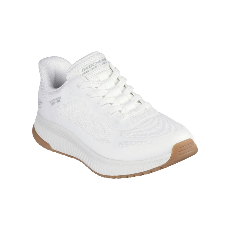 ZAPATILLAS URBANAS SKECHERS SLIP-INS BOBS SQUAD 4 MUJER | 117624-WHT - 2