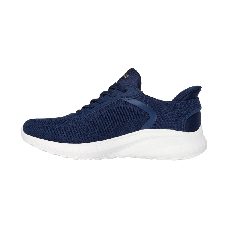 ZAPATILLAS URBANAS SKECHERS SLIP-INS BOBS SQUAD CHAOS CURRENT MUSE MUJER | 117497-NVY - 4