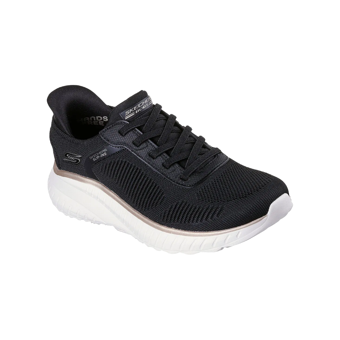 ZAPATILLAS URBANAS SKECHERS SLIP-INS BOBS SQUAD CHAOS CURRENT MUSE MUJER | 117497-BKGD - 2