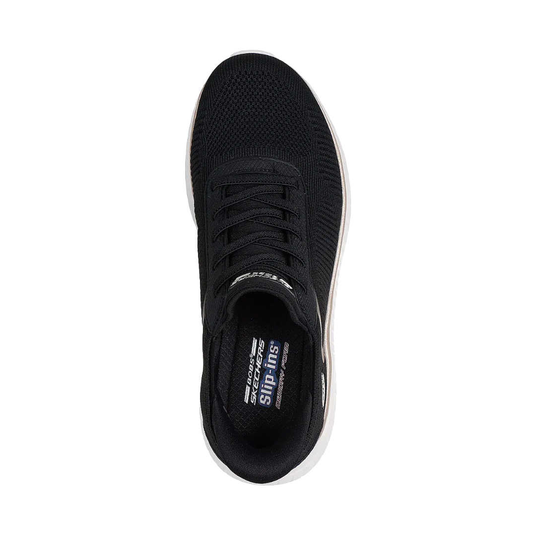 ZAPATILLAS URBANAS SKECHERS SLIP-INS BOBS SQUAD CHAOS CURRENT MUSE MUJER | 117497-BKGD - 3