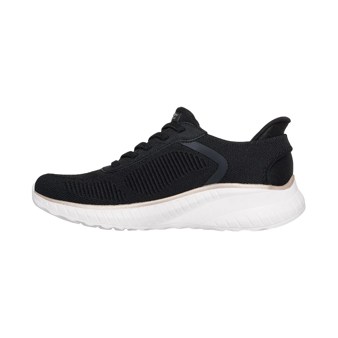 ZAPATILLAS URBANAS SKECHERS SLIP-INS BOBS SQUAD CHAOS CURRENT MUSE MUJER | 117497-BKGD - 4
