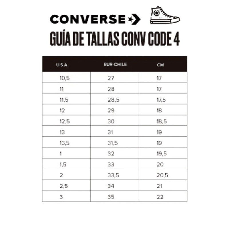 ZAPATILLAS URBANAS CONVERSE CTAS LIFT DOUBLE STACK INFANTIL | A15868C-001 - 6
