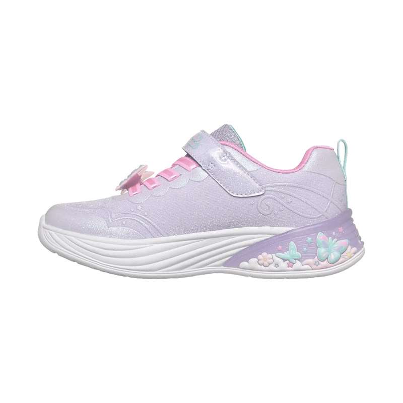 ZAPATILLAS URBANAS SKECHERS BUTTERFLY BLISS INFANTIL | 303065L-LVMT - 4
