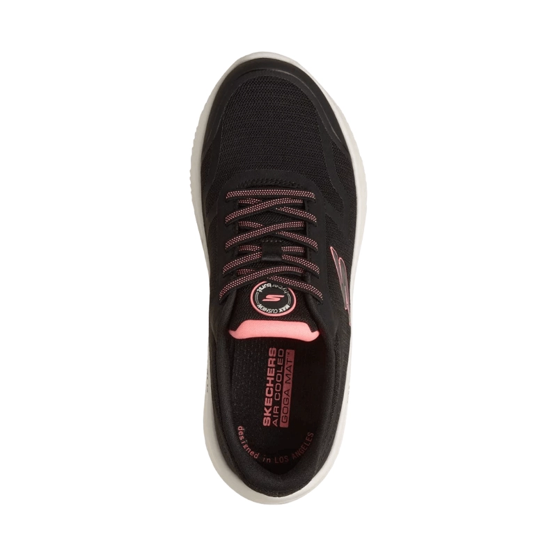 ZAPATILLAS URBANAS SKECHERS GO WALK MAX CUSHIONING HYPER BURST MUJER | 125890-BKPK - 3