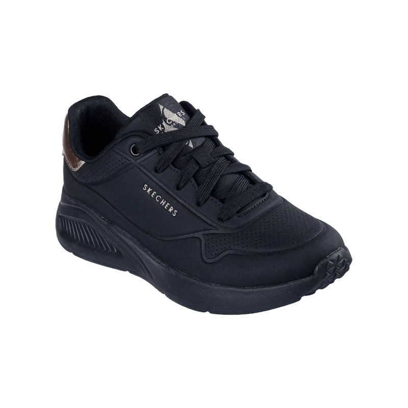 ZAPATILLAS URBANAS SKECHERS UNO LITE SHIMMER ALONG MUJER | 177291-BBK - 2