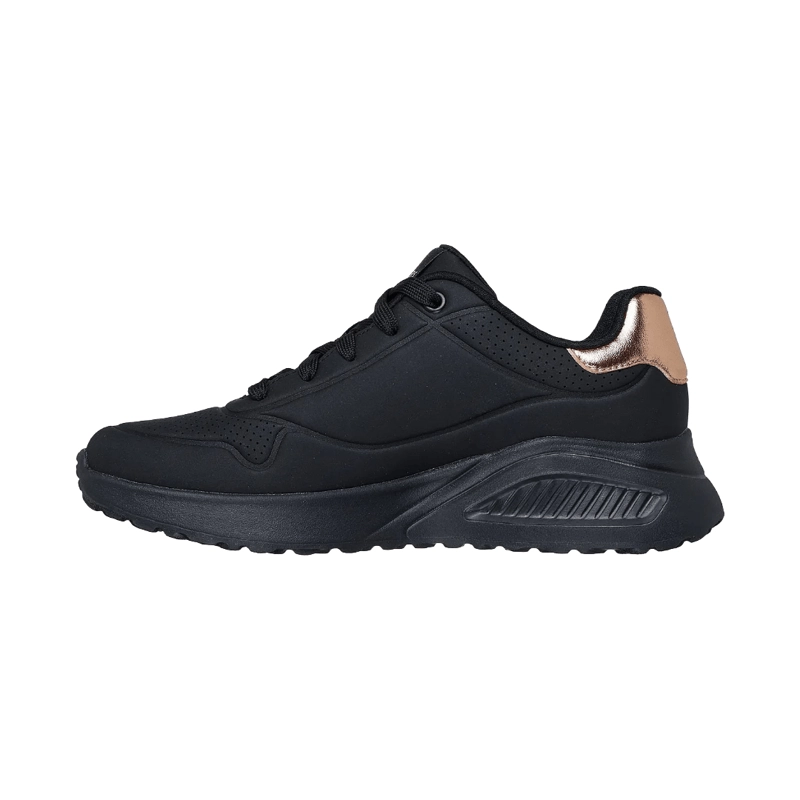 ZAPATILLAS URBANAS SKECHERS UNO LITE SHIMMER ALONG MUJER | 177291-BBK - 3