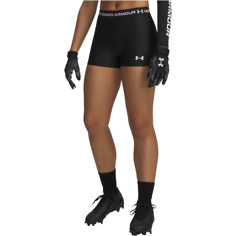 CALZA UNDER ARMOUR HEATGEAR SHORTY BLACK MUJER | 6010725-008 - 1