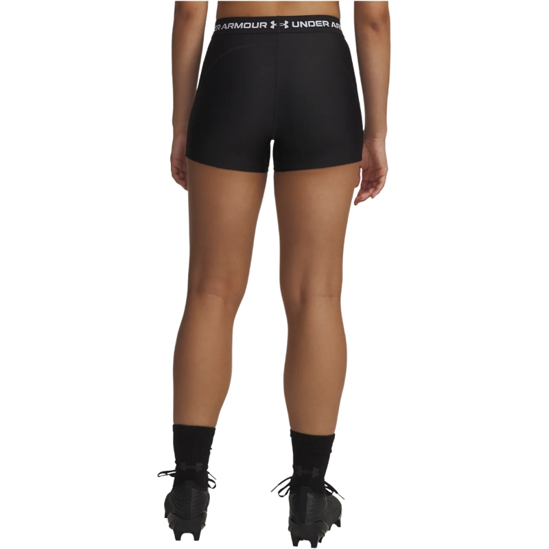 CALZA UNDER ARMOUR HEATGEAR SHORTY BLACK MUJER | 6010725-008 - 2