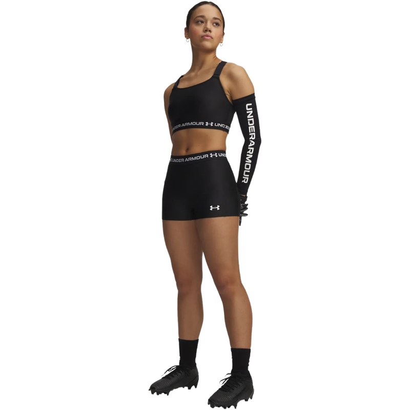CALZA UNDER ARMOUR HEATGEAR SHORTY BLACK MUJER | 6010725-008 - 3
