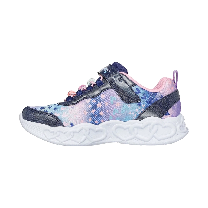 ZAPATILLAS URBANAS SKECHERS INFINITE HEART LIGHTS INFANTIL | 303261L-NVMT - 4