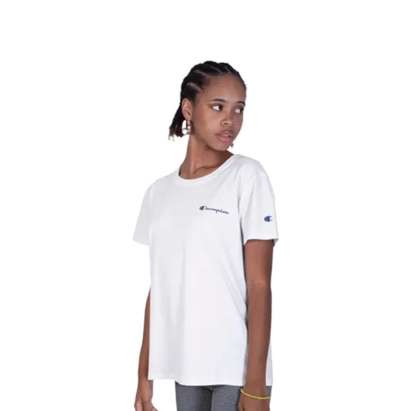 POLERA CHAMPION POWERBLEND UNISEX WHITE T85332-586IKA - 2