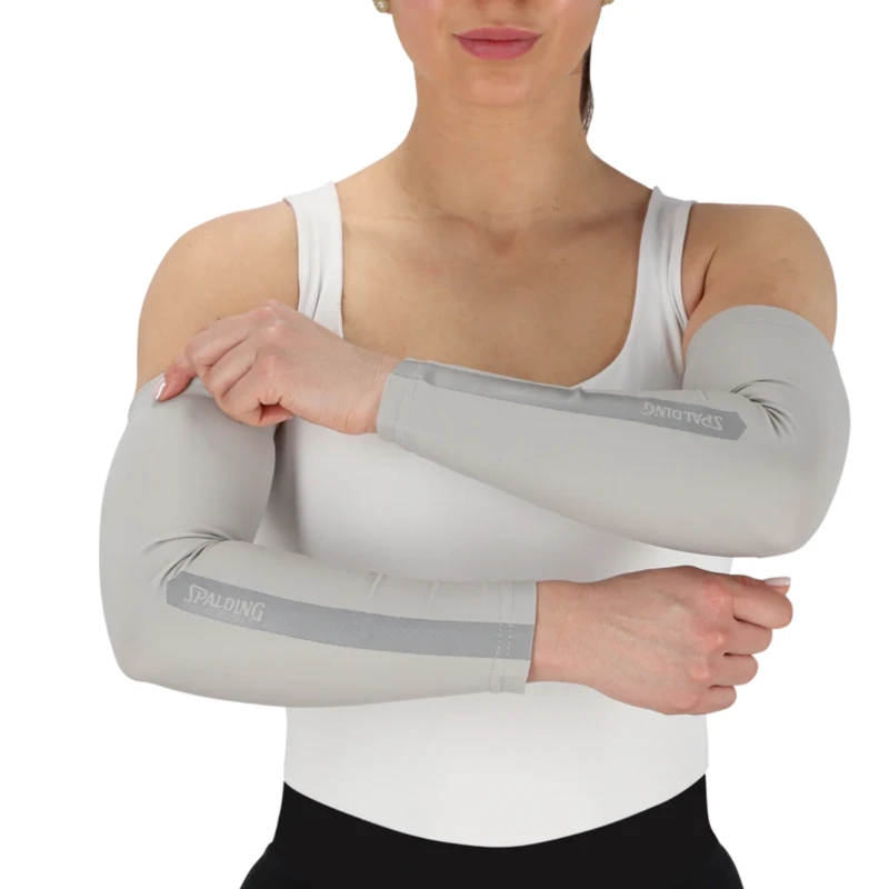 MANGAS DE COMPRESION REFLEX SPALDING GRIS | SPACOGR002 - 4
