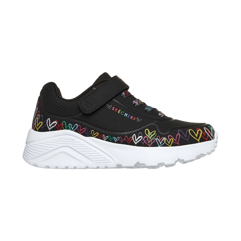 ZAPATILLAS URBANAS SKECHERS UNO LITE INFANTIL | 314091L-BKMT - 1