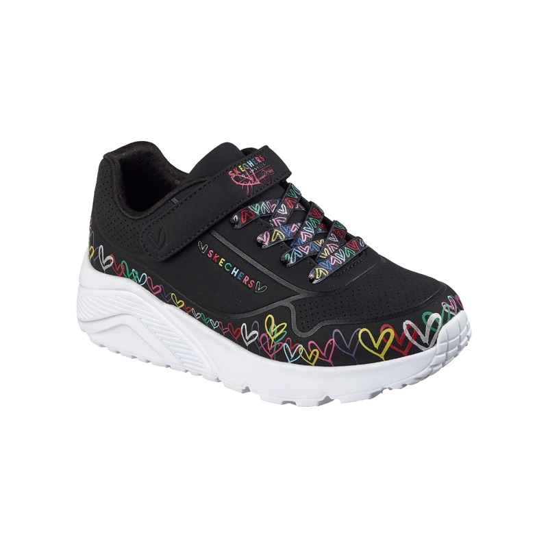 ZAPATILLAS URBANAS SKECHERS UNO LITE INFANTIL | 314091L-BKMT - 2