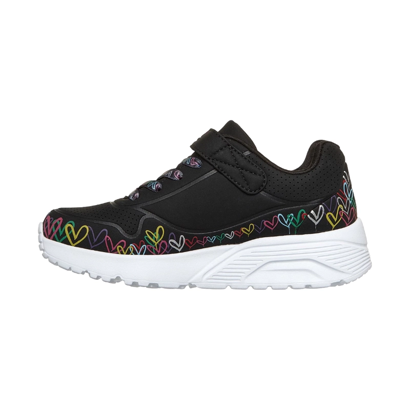 ZAPATILLAS URBANAS SKECHERS UNO LITE INFANTIL | 314091L-BKMT - 4