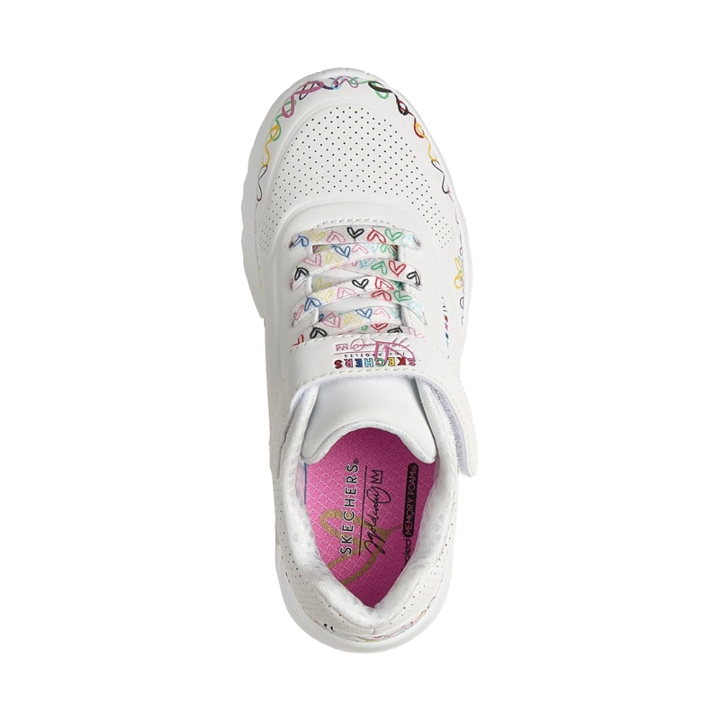 ZAPATILLAS URBANAS SKECHERS UNO LITE INFANTIL | 314091L-WMLT - 3