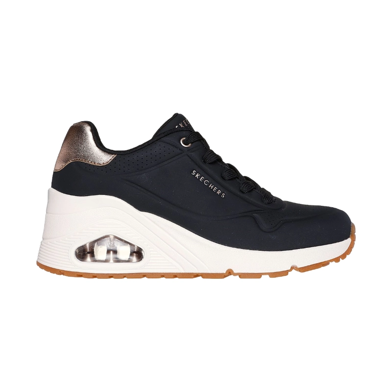 ZAPATILLAS URBANAS SKECHERS UNO WEDGE MUJER | 177520-BLK - 1