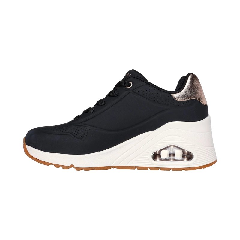 ZAPATILLAS URBANAS SKECHERS UNO WEDGE MUJER | 177520-BLK - 4