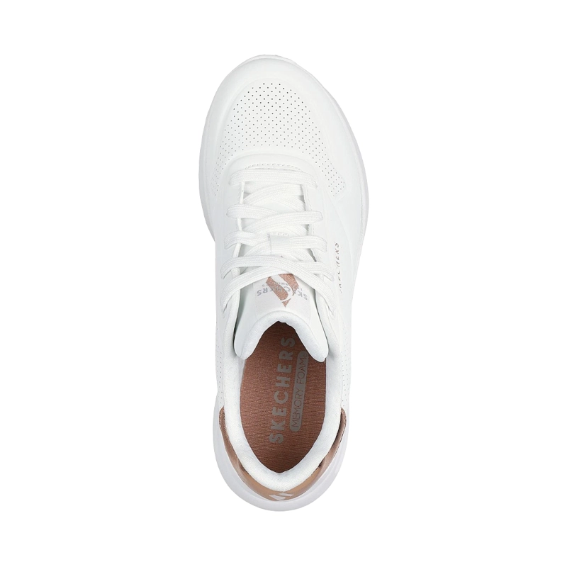 ZAPATILLAS URBANAS SKECHERS UNO LITE MUJER | 177291-WHT - 3