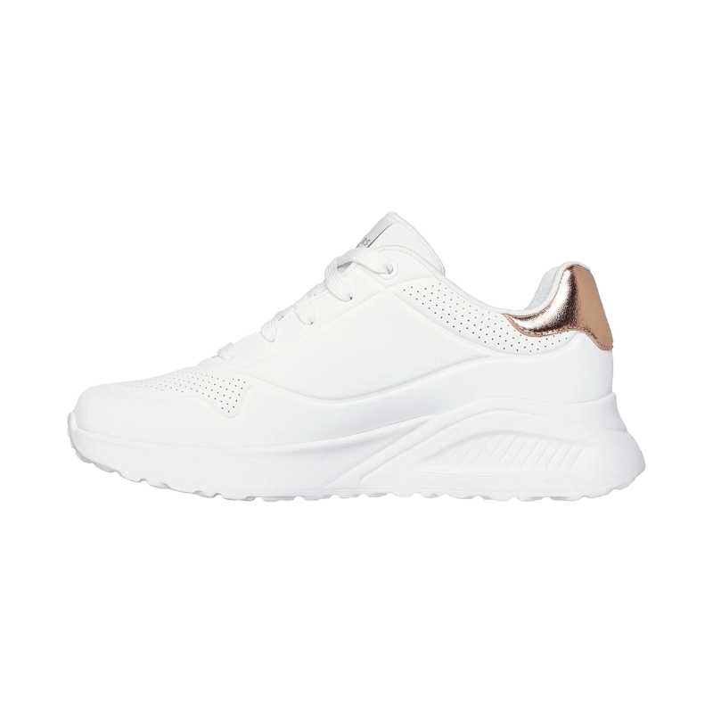 ZAPATILLAS URBANAS SKECHERS UNO LITE MUJER | 177291-WHT - 4