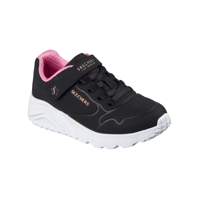 ZAPATILLAS URBANAS SKECHERS UNO LITE INFANTIL | 310429L-BKRG - 2