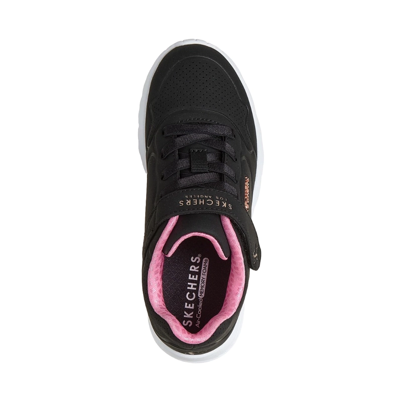 ZAPATILLAS URBANAS SKECHERS UNO LITE INFANTIL | 310429L-BKRG - 3