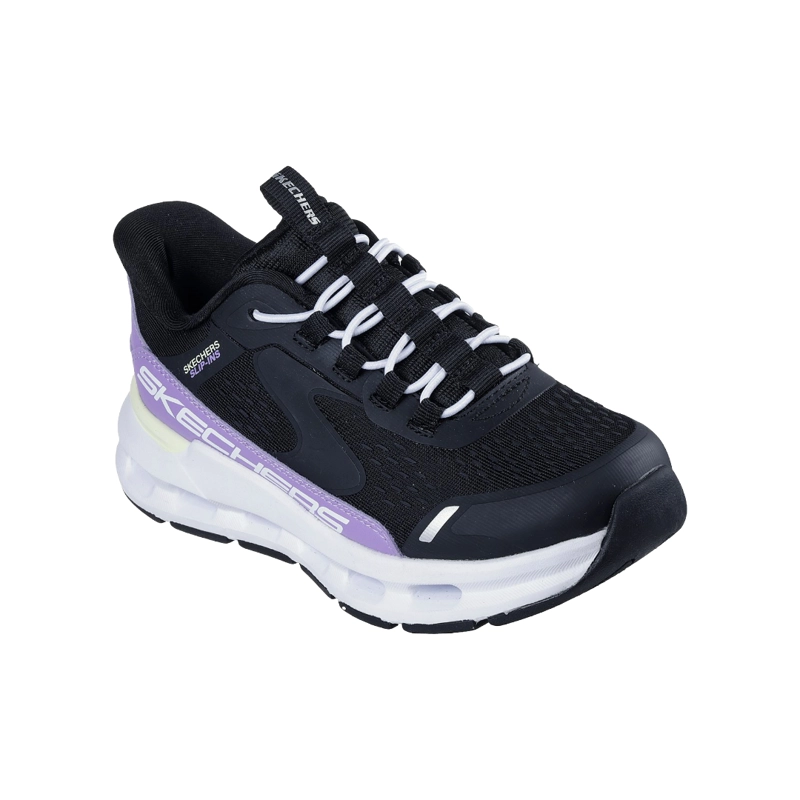 ZAPATILLAS URBANAS SKECHERS GLIDE-STEP + JUVENIL | 303654L-BKPR - 2