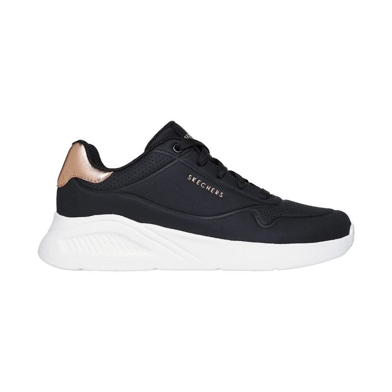 ZAPATILLAS URBANAS SKECHERS UNO LITE SHIMMER ALONG MUJER | 177291-BLK - 1