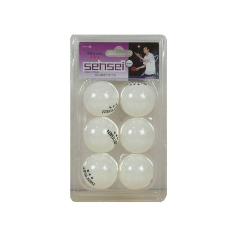 PELOTA SENSEI 6 UNIDADES 3* BLANCA | 8.10.26 - 1