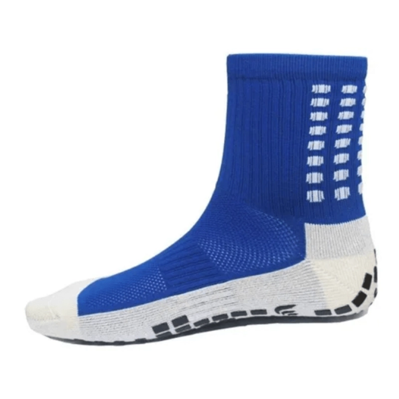 CALCETAS ANTIDESLIZANTES CORTAS OLYMPHUS AZUL JUVENIL (34-38) | 1014029244 - 1