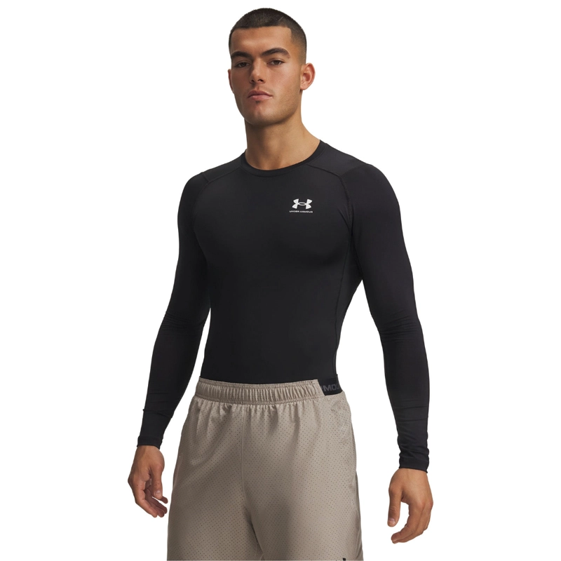 POLERA PRIMERA CAPA UNDER ARMOUR HEATGEAR NEGRO | 1361524-002 - 1