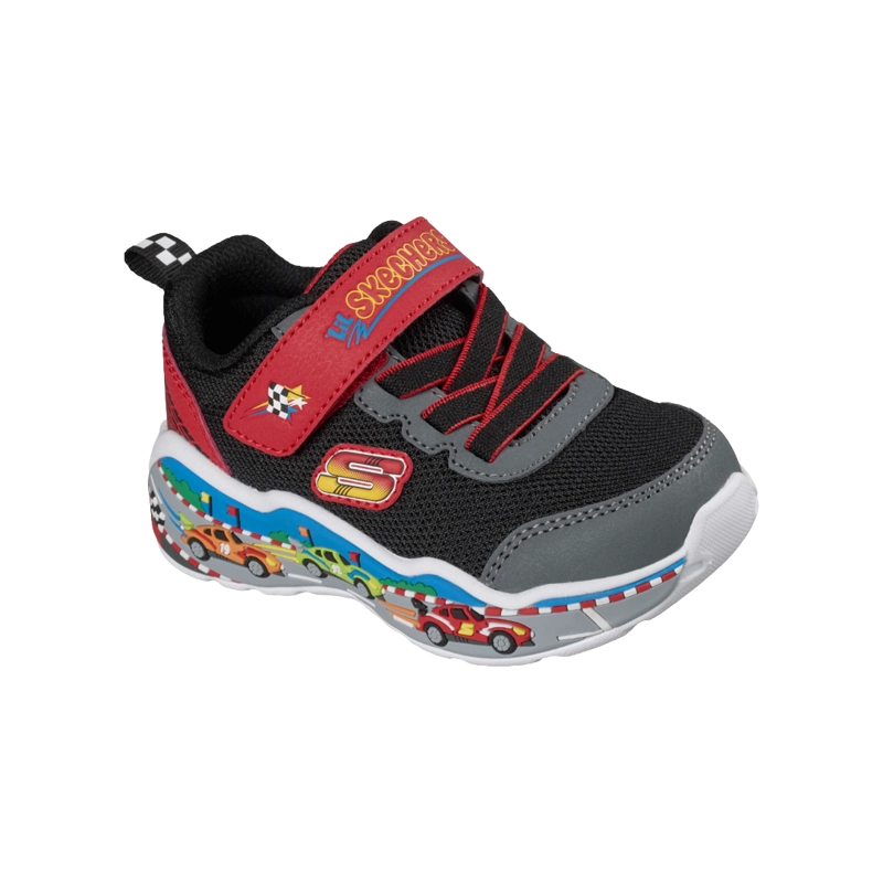 ZAPATILLAS URBANAS SKECHERS PLAY SCENE BEBE S | 407312N-BKRD - 2