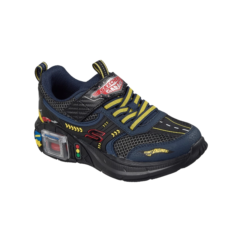 ZAPATILLAS URBANAS SKECHERS GARAGE INFANTIL | 402150L-BKNV - 2